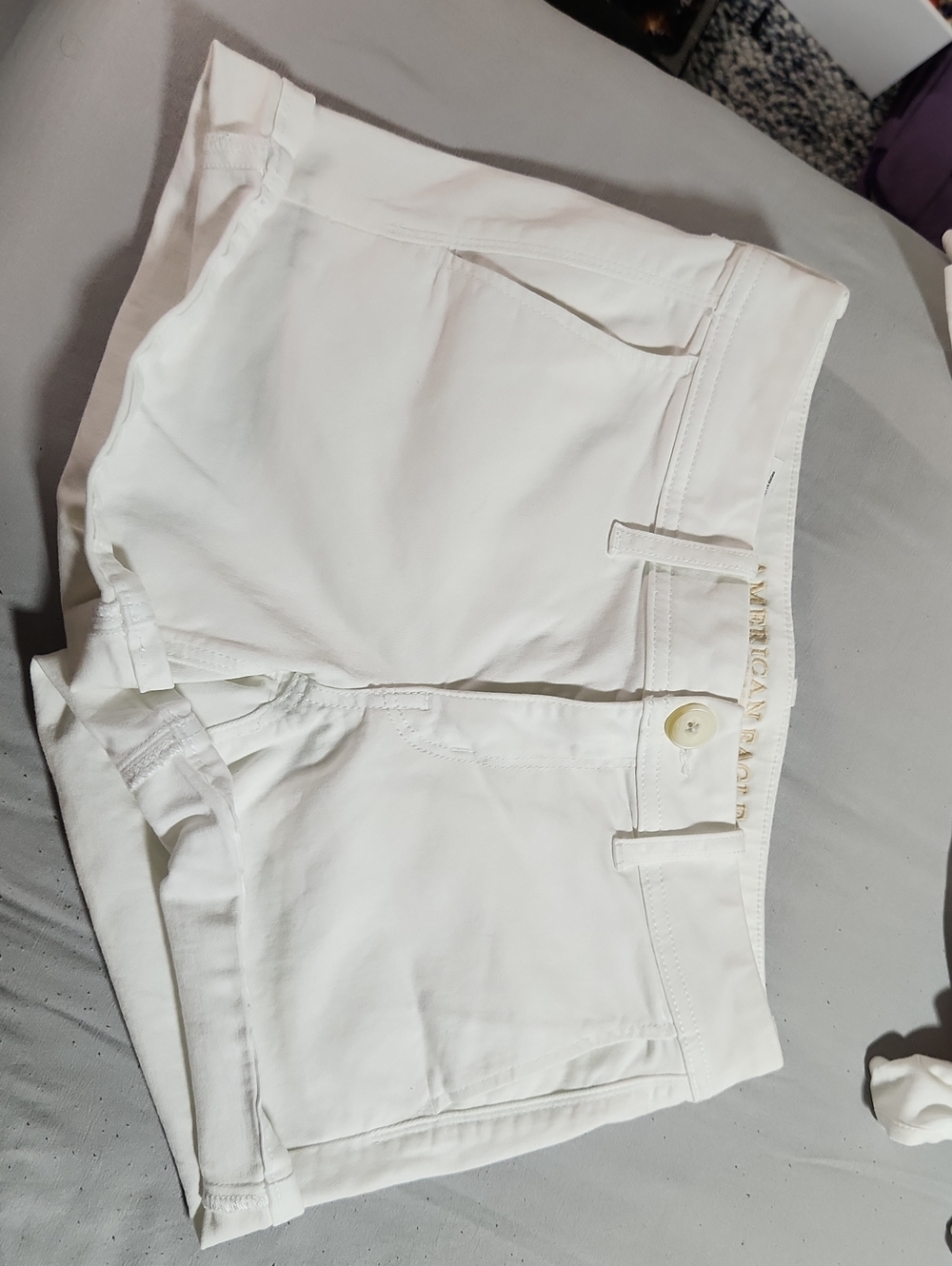 American Eagle Outfitters White Women’s Denim Jean Shorts